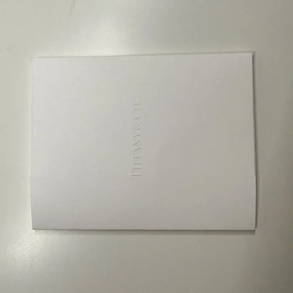 Tiffany & Co. | Gift Bag w/ Card | Mint Green | 6 x 5 x 3 in.